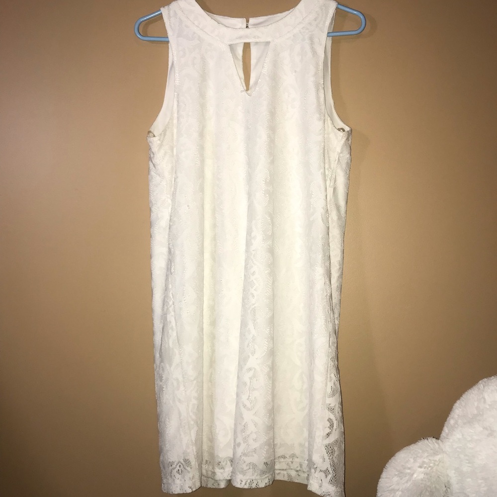 White Lace Dress